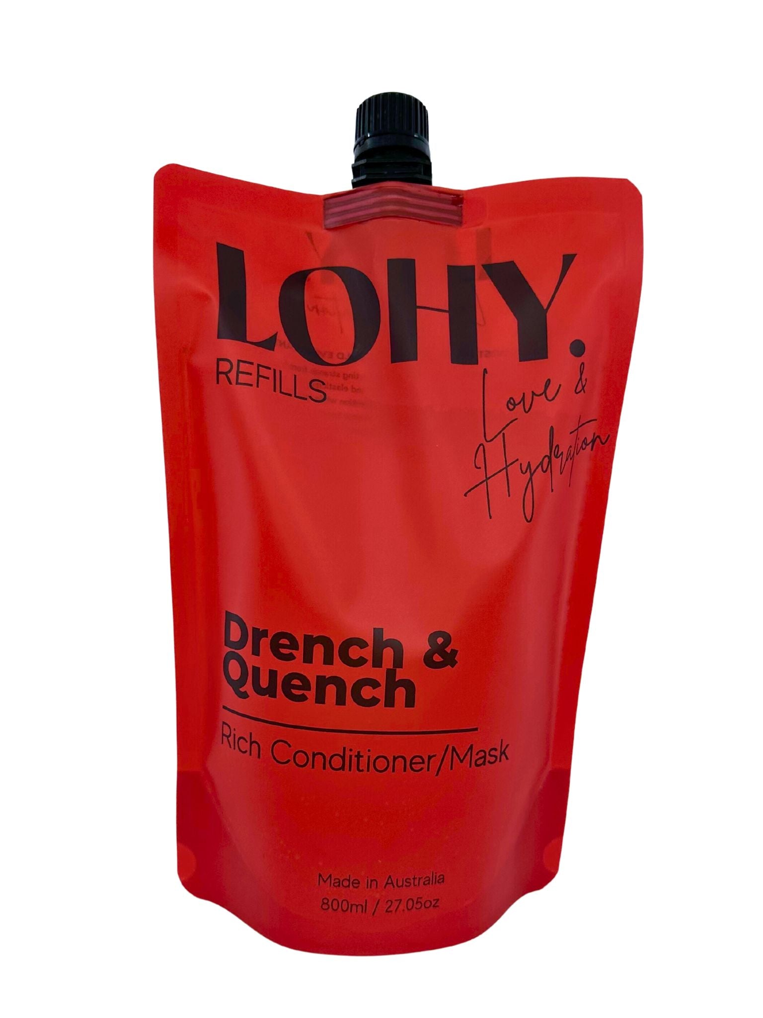 Drench & Quench Rich Conditioner / Mask 800ml Refill Pouch (Flawed But FAB!)