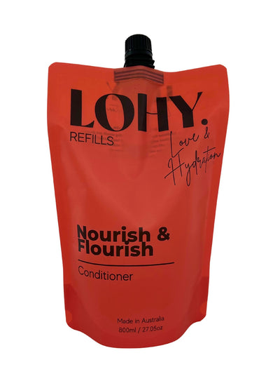 Nourish & Flourish Conditioner 800ml Refill Pouch (Flawed But FAB!)