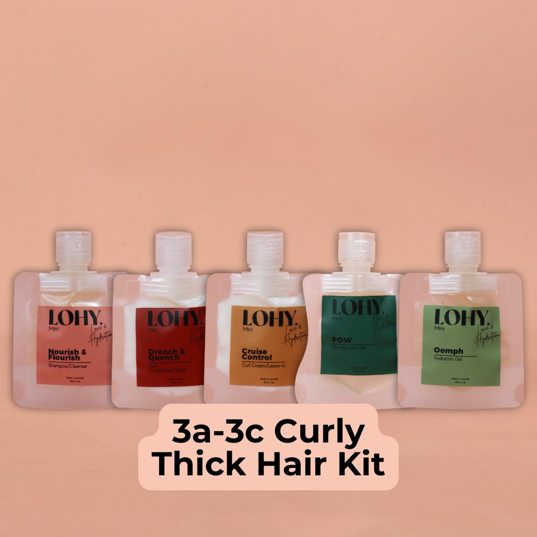 3a, 3b, 3c - Curly Hair Kit