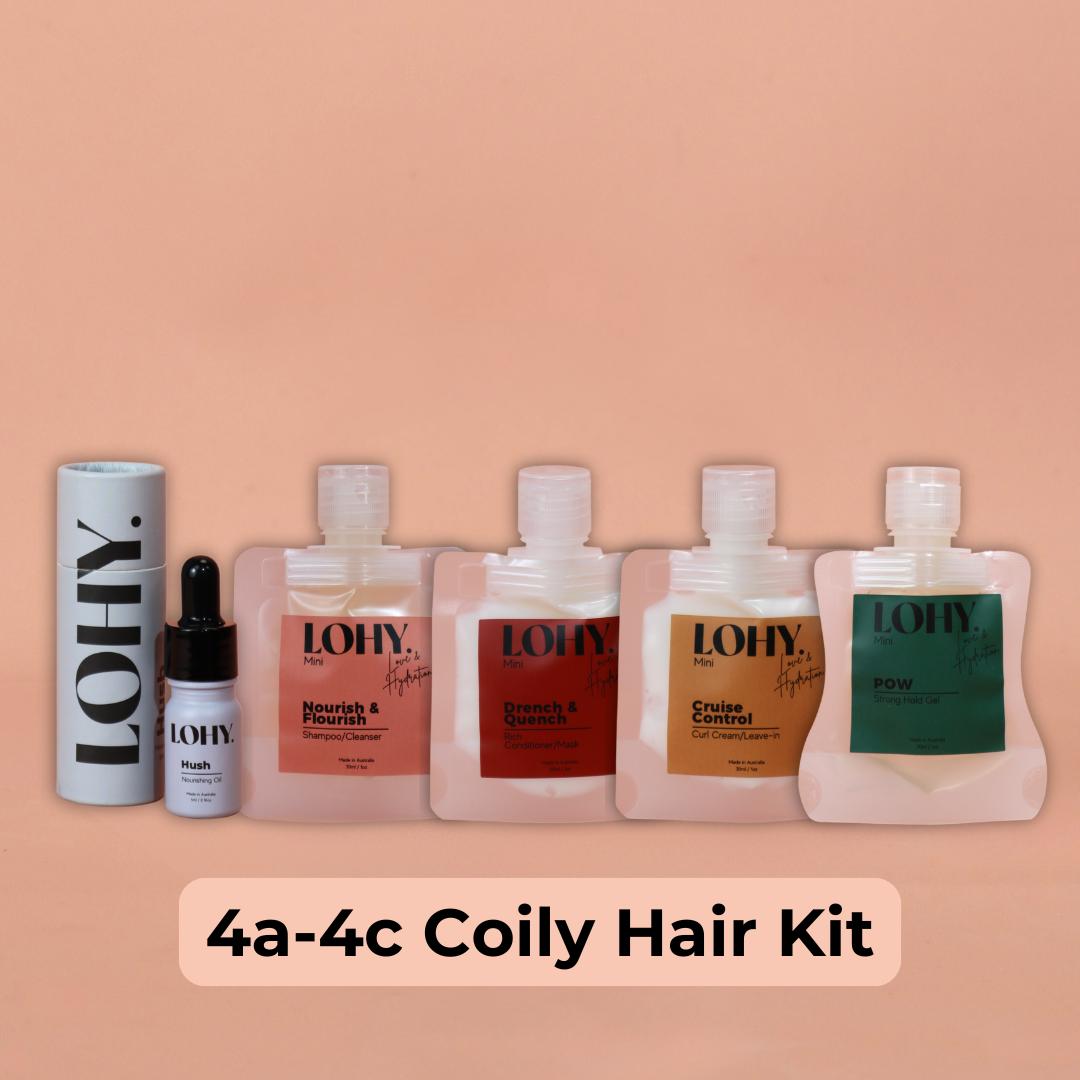 4a, 4b, 4c - Coily Hair Kits