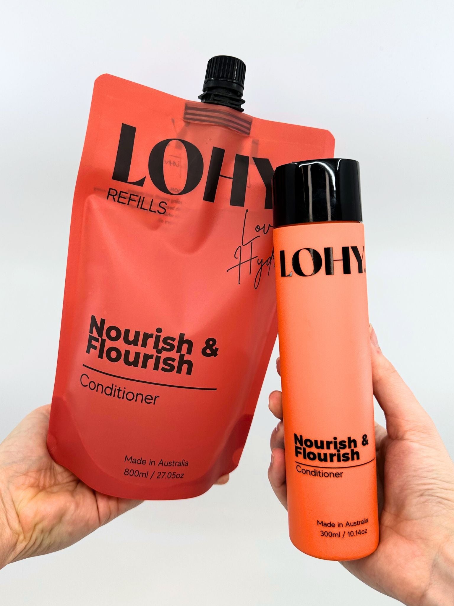 Nourish & Flourish Conditioner 800ml Refill Pouch