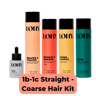 1b-1c Beach Wave Hair Kit