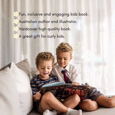 Benefits written above two kids reading a book