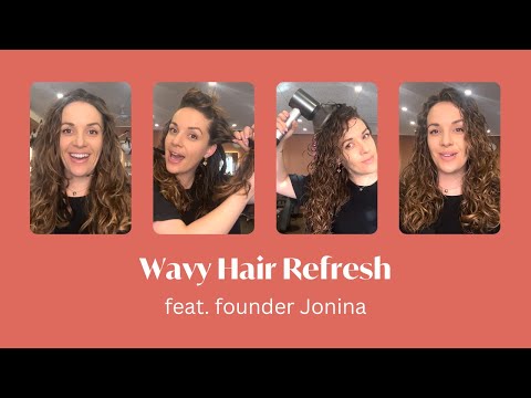 Load video: Wavy Hair Refresh YouTube Video