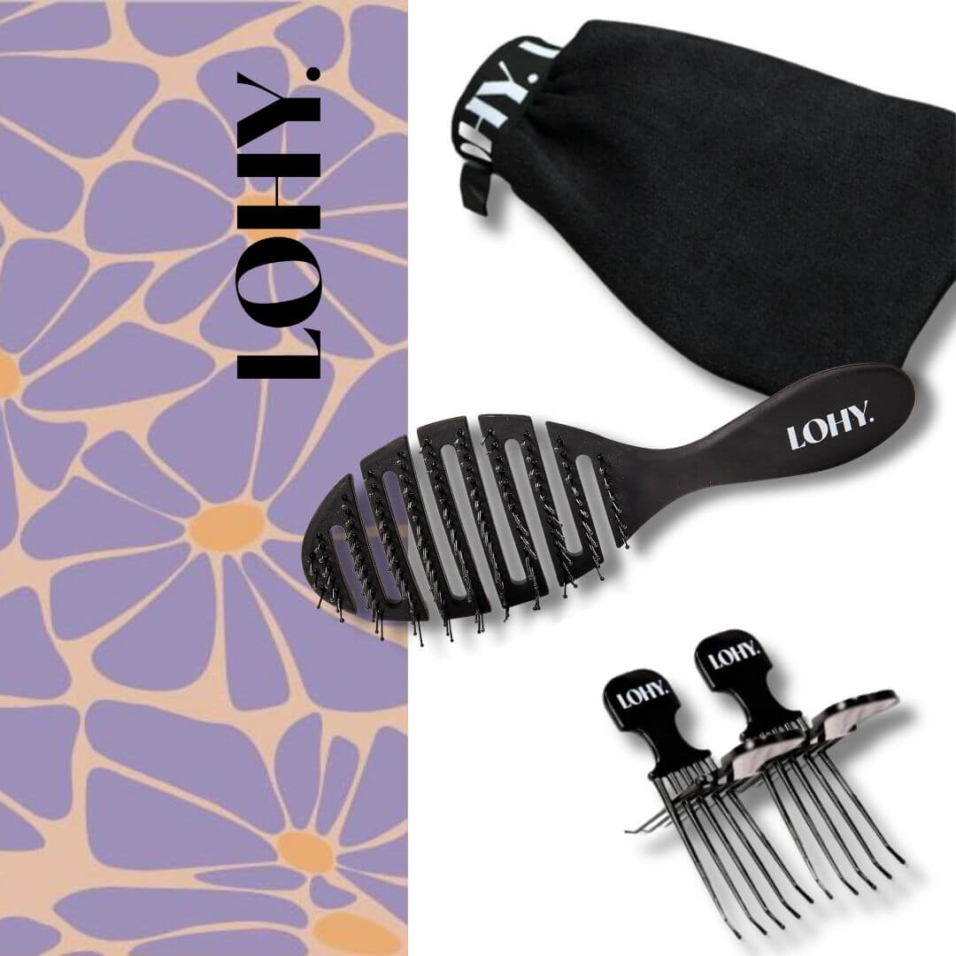 Curly Hair Accessories Kit