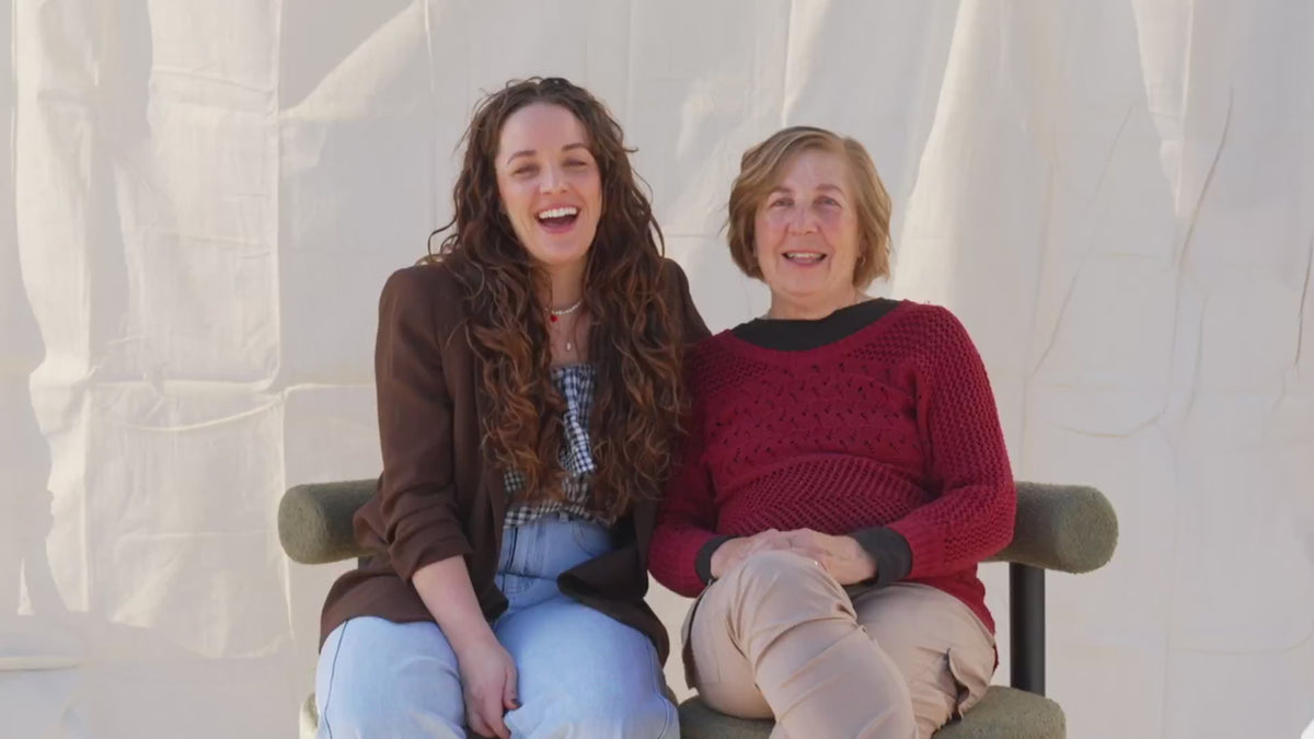 Load video: interview with jonina's mother who has experienced breast cancer, talking about their experience
